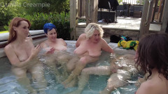 Camilla Creampie: Mffff orgie v horké vaně s Katt Noir Laylou Bird...