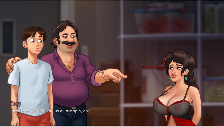 XXX Games Bunk: Letní sága hratelnost Maria Cuck od manžela