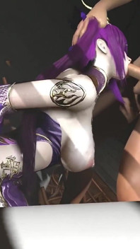 Zi Yan tentación 3D: diosa de las curvas - animación 3D
