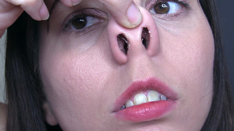Quinn brooks: Nose Pinching