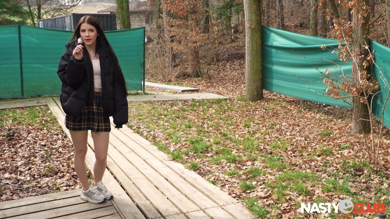 Nasty Club: Sweet Sophie Weber Has Ice Cream and Tommy Wave for...