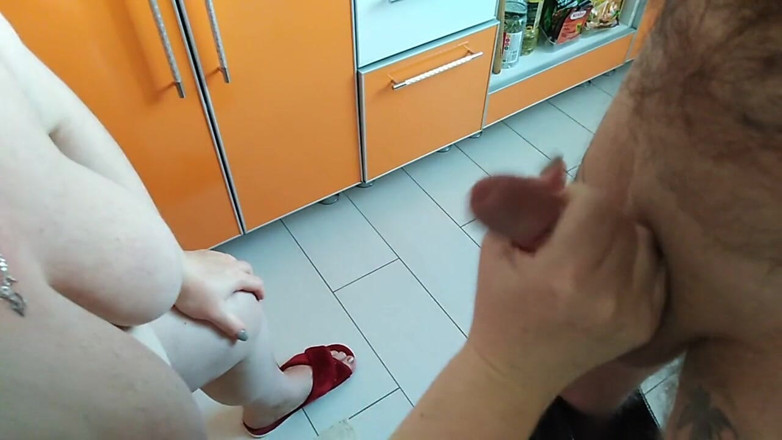 Zona901: mamuśka BBW ssie mojego kutasa i dostaje kęs spermy 4