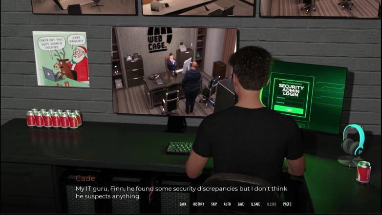 Johannes Gaming: In Security 2 Thank Goodness Meg miał taką samą koszulę jak...