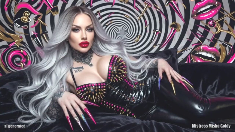 Goddess Misha Goldy: Aroma-Krallen schnüffeln, halten, streicheln