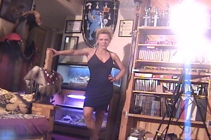 Vintage Life: Mengongkek jiran sebelah blonde panas saya