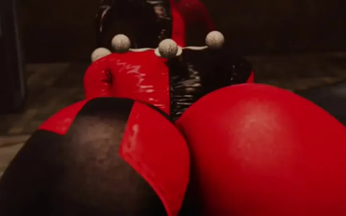 Velvixian 3D: Harley Quinn Ass Shack