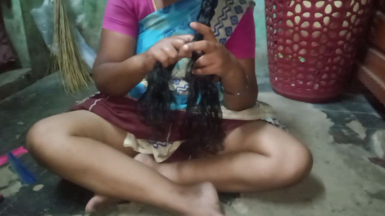 Priyanka314: Секс индийской тетушки с большой задницей с длинными волосами