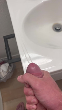 Jerking My Large Hard Cock!!