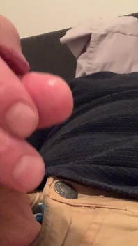 und auf meinem bett kommen, in meiner khaki jeans