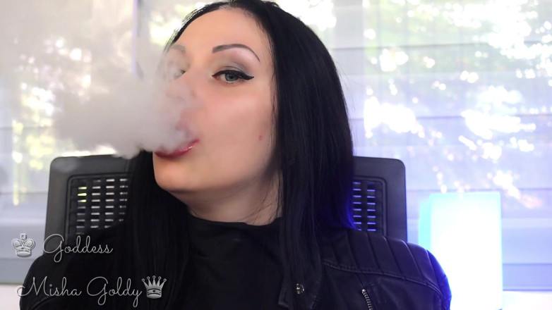 Goddess Misha Goldy: Leche para mi gran seducción brillante y gran humo de...