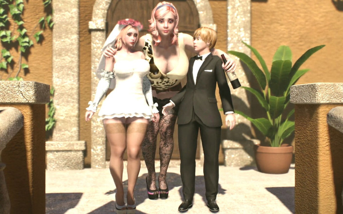 Sex Wiz Futa: 在我的婚礼上！我的继母在我的蜜月期间操我的女友（出轨女友）Blacksheep Ovca