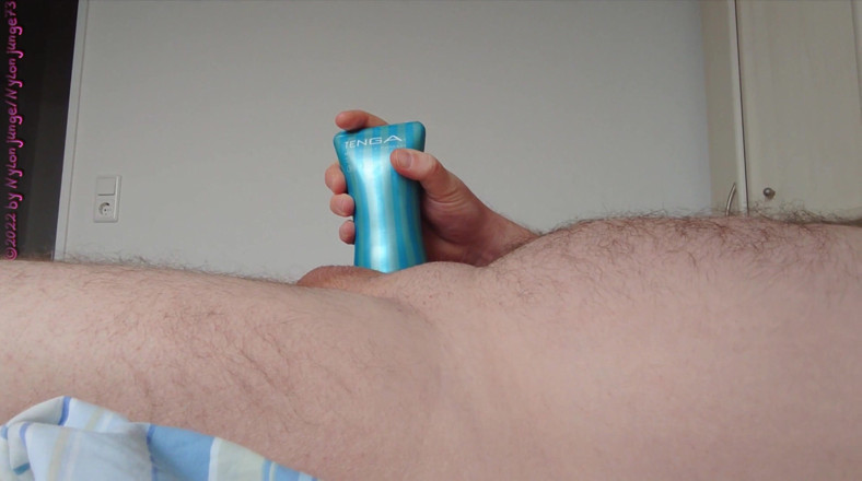 Carmen_Nylonjunge: Fun with the Tenga masturbator