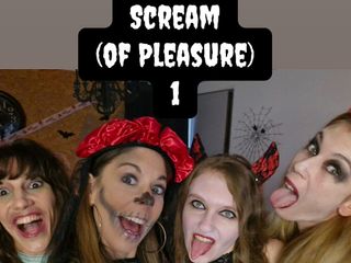 Lety Howl: 5 lesbiennes hebben een Halloween-orgie in de bar en spelen...