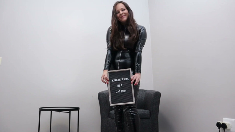 Kinky Lyrical: Kinkylyrical in a Catsuit and Boots
