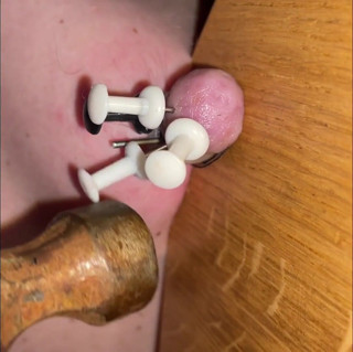 No limit cbt slave: Thumtacks hurt