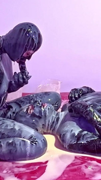 Lepkavá latexová hra, plná - Alex Latex
