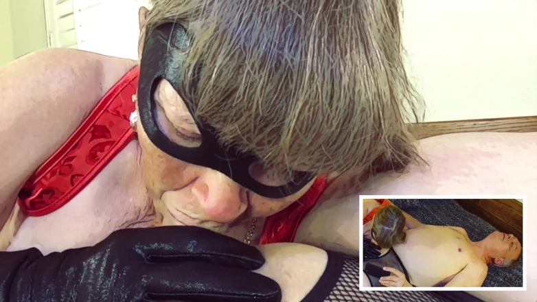 Elastigranny - Superhero Dildo Fucking Orgasms