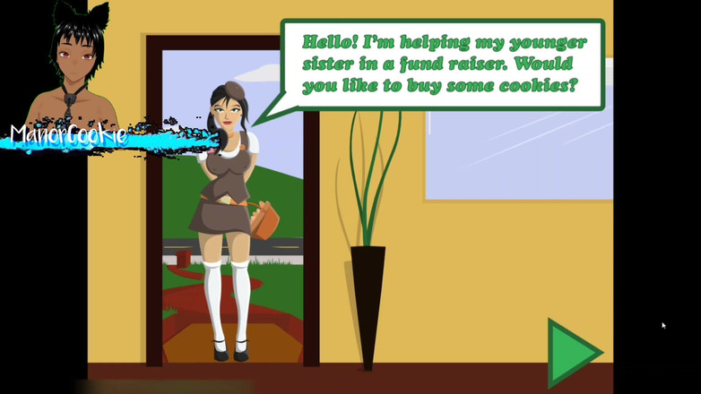 Manor Cookie: Cookie Scout - menguji beberapa kue dan mendapatkan susu