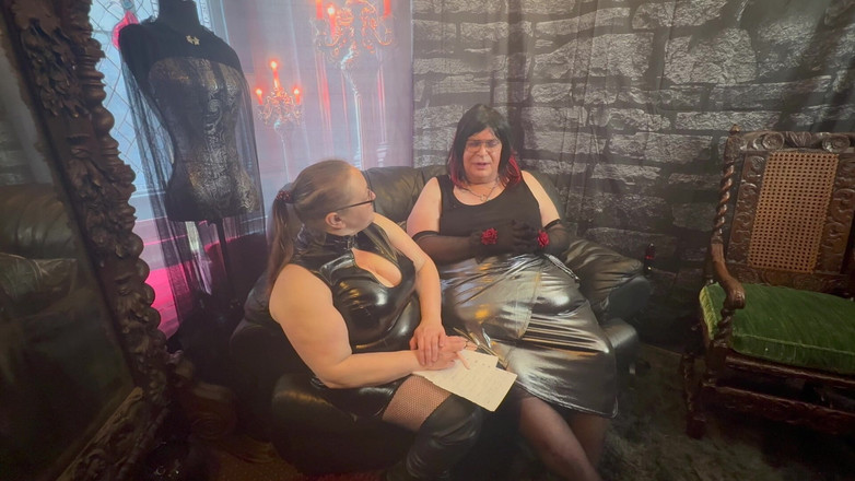 Aaexperinces trans: Domina Satana menemu bual Stephanie-Nicole TV