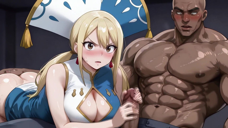 Prznai: Darkshine (opm) X Lucy (kaki)