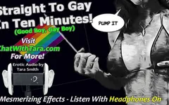 Audio only - straight to gay in ten minutes fetish encouragement