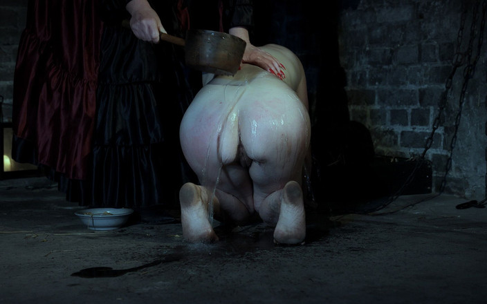 Inquisition and prison world: The Countess's Dog Is Fed and Dragged Across the Dungeon...