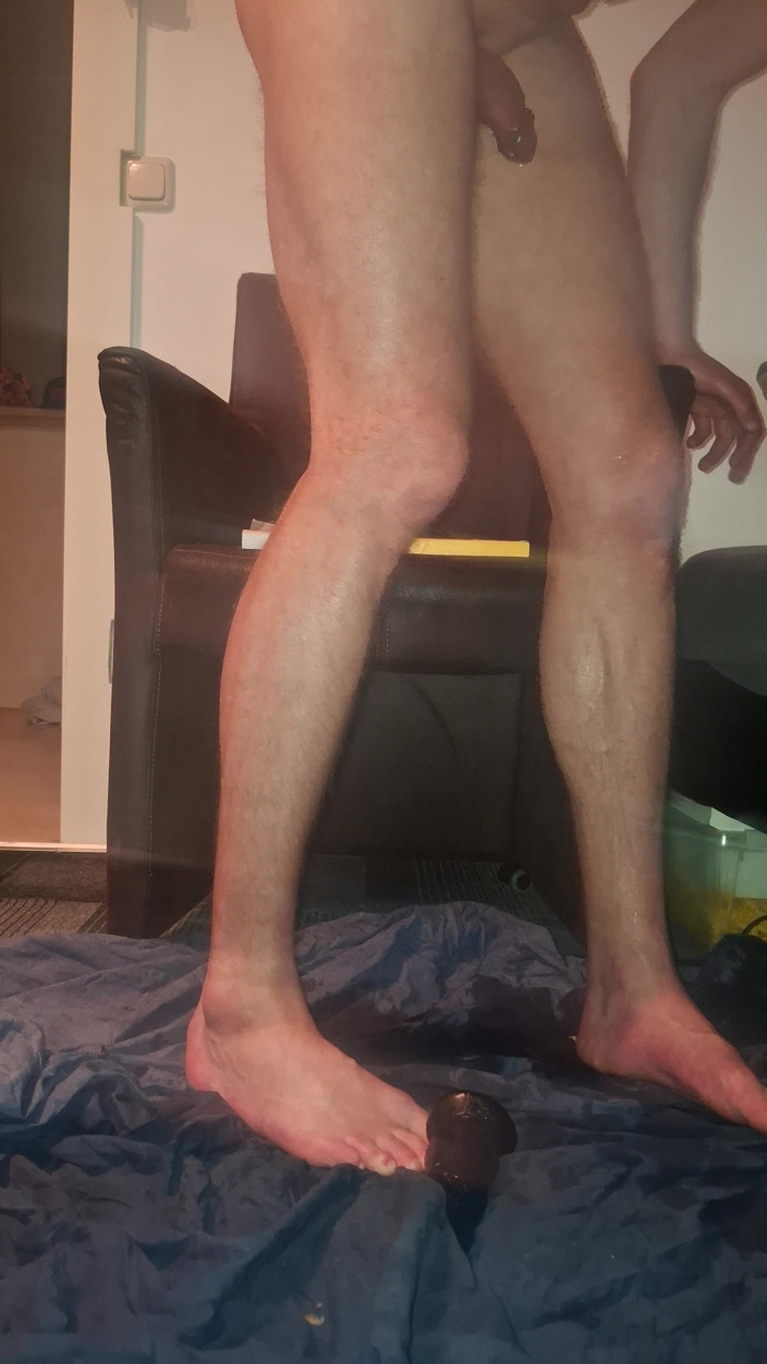 NoFace Twink X: Solo Gay Twink anální dildo - extrémní chcaní orgasmy