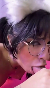 Hot Latina Trainer Jumps on Her Clients Cock