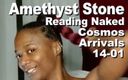 Cosmos naked readers: Amethyst Stone leyendo desnuda las llegadas del cosmos 14-01