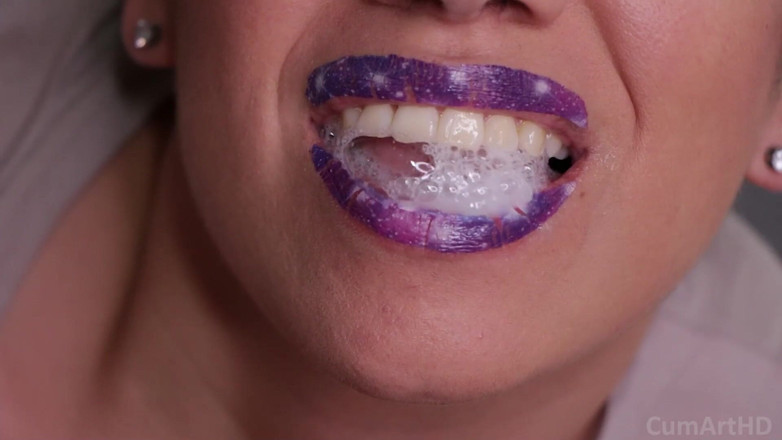 TheArtOfCum: Primo piano pompino e bocca piena