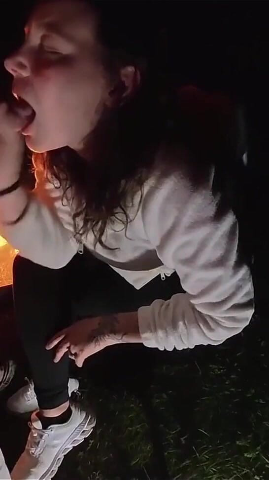 Mya Lane: Wife Bent Over and Used Outside at Camp Trying to...