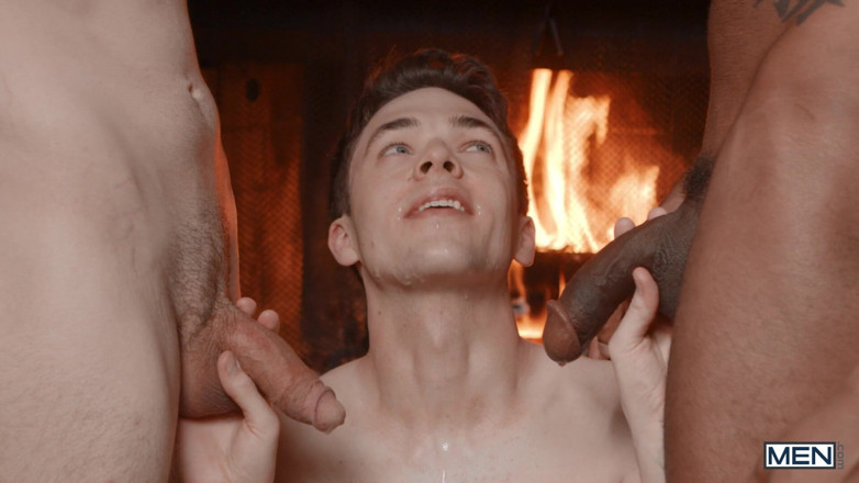 Twink pop studio: Twinkpop - 特洛伊迪恩、杰克·普雷斯顿、布拉克斯顿·克鲁兹在冬季三人行中做爱