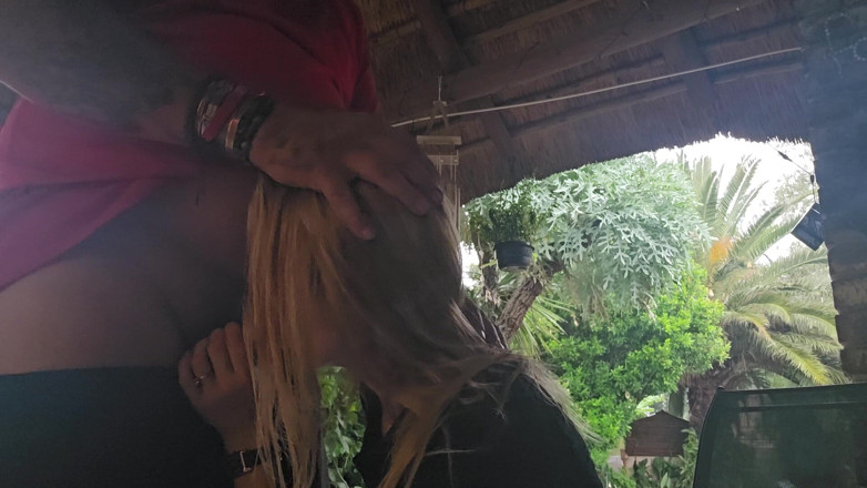 Sparowdox: 18 Year Old Sucking Cock Outdoor at Holiday Resort