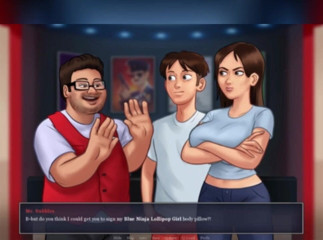 3DXXXTEEN2 Cartoon: Aquelas mulheres bonitas de biquíni desnatados. 3D pornô cartoon sexo