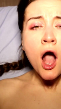 College Babe Turned Out to Be a Cum Dumpster - No Mercy for Her Pussy