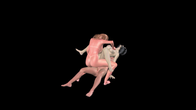 TransLure: Animierter transen-porno - Transen &amp; mann doppelt penetrieren mädchen muschi &amp; arsch