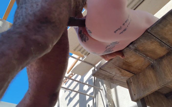 MARCIO BAIANO: Pareja atrapada teniendo sexo en el sitio de construcción