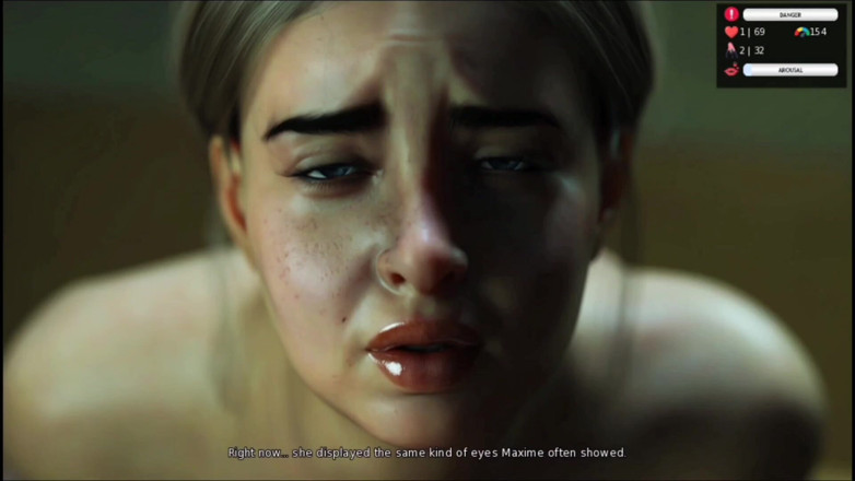 Introvert gamer: Volledige missionaris neukpartij met weelderige grote tieten en meredith met...