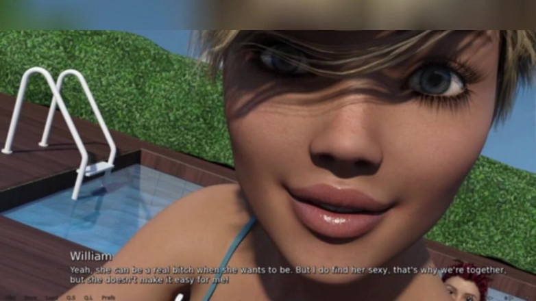 3DXXXTEEN2 Cartoon: Debbie preferisce la biologia alla chimica. Sesso cartone porno 3D