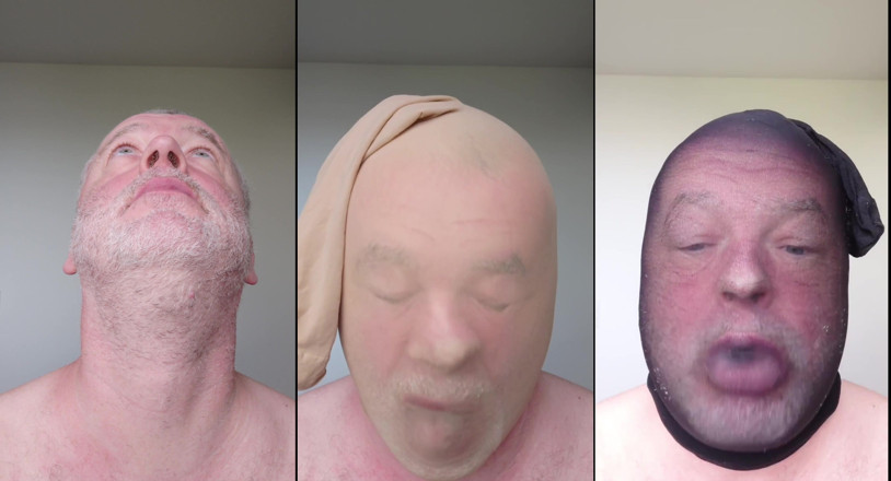 NylonFace: Selfie koláž s maskami z punčochám