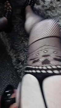 Me in Tights and Chastity