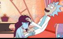 LoveSkySan69: 릭의 음란한 우주 - 1부 - 릭과 모티 - Loveskysanx의 릭을 빨아주는 유니티