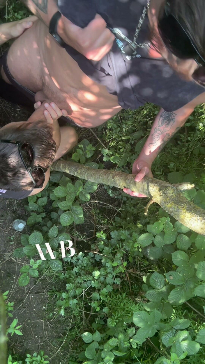 welsh_blokexxx: Cruisng Area BJ in the Woods