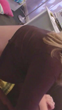 Step bro caught petite step sister nude at webcam and seduce to rough fuck
