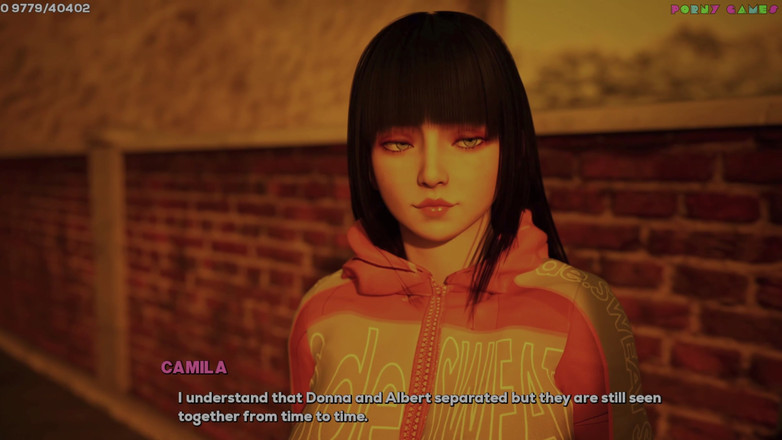 Porny Games: Shadows of Desire par Shamandev - une petite amie infidèle mange...