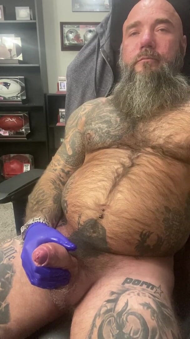 MasculineJason - Jason Collins: Jason Collins surgical glove masturbation!