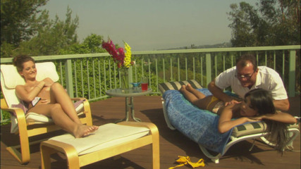 CBD Media: Brunette teens having wild lesbian sex in a private resort