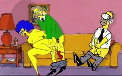 Tetangga meniduri ibu rumah tangga yang sudah menikah sementara suaminya menonton porno