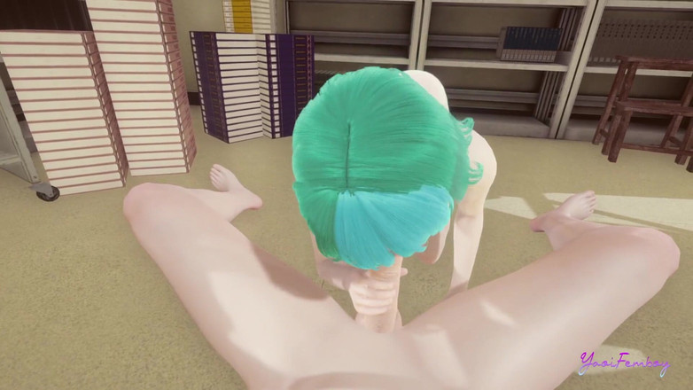 Yaoitube: Фембой Яой - Хидецуми сосет и трахается с большим хуем в видео от первого лица