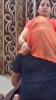 Lazy Husband Punished with Gagging